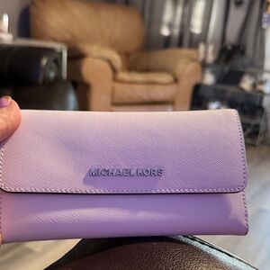 Michael Kors White Wallet